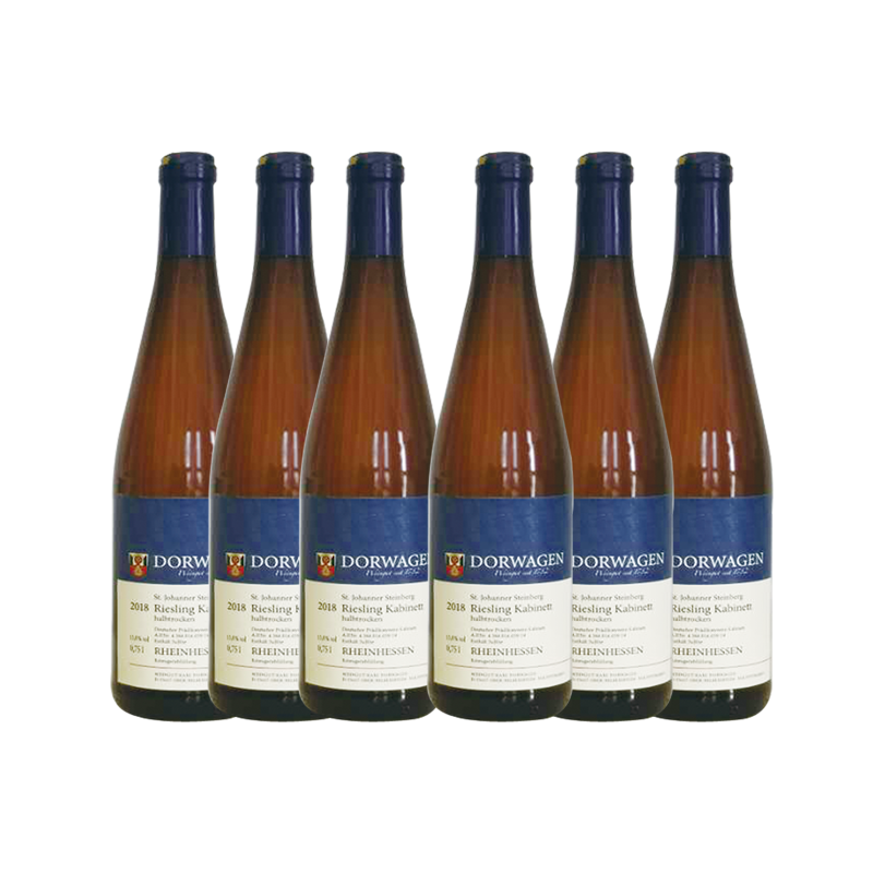 圣约翰纳德国雷司令珍藏级riesling白葡萄酒干白节日假期囤货6瓶装750