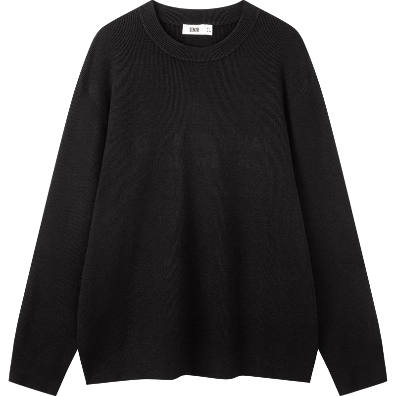 ɭ��ë���д����Ứ��֯����ɫë�´���ڴ��ԼԲ������ ��ɫ90001 170/88A/M