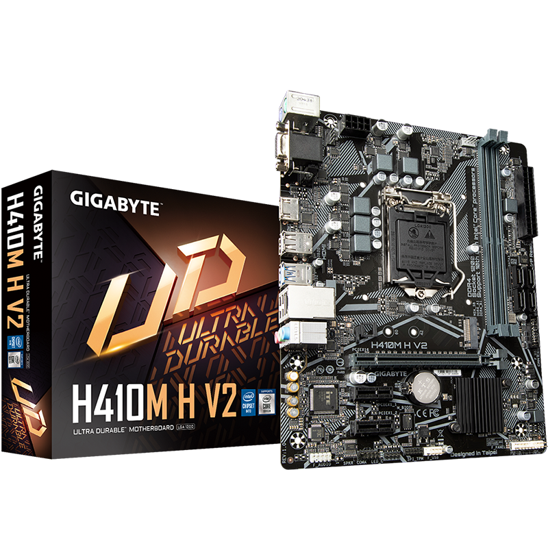 技嘉（GIGABYTE） H410M H V3 主板 支持10100F 10100 LGA 1200 H410M H V2