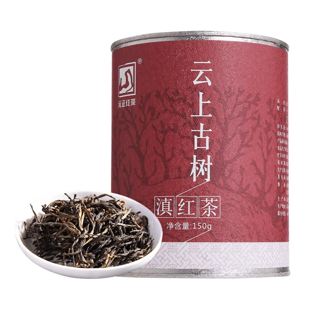禾澹元正古树红茶滇红茶云南凤庆老树浓香型蜜香茶叶150g*1罐 1件 1件