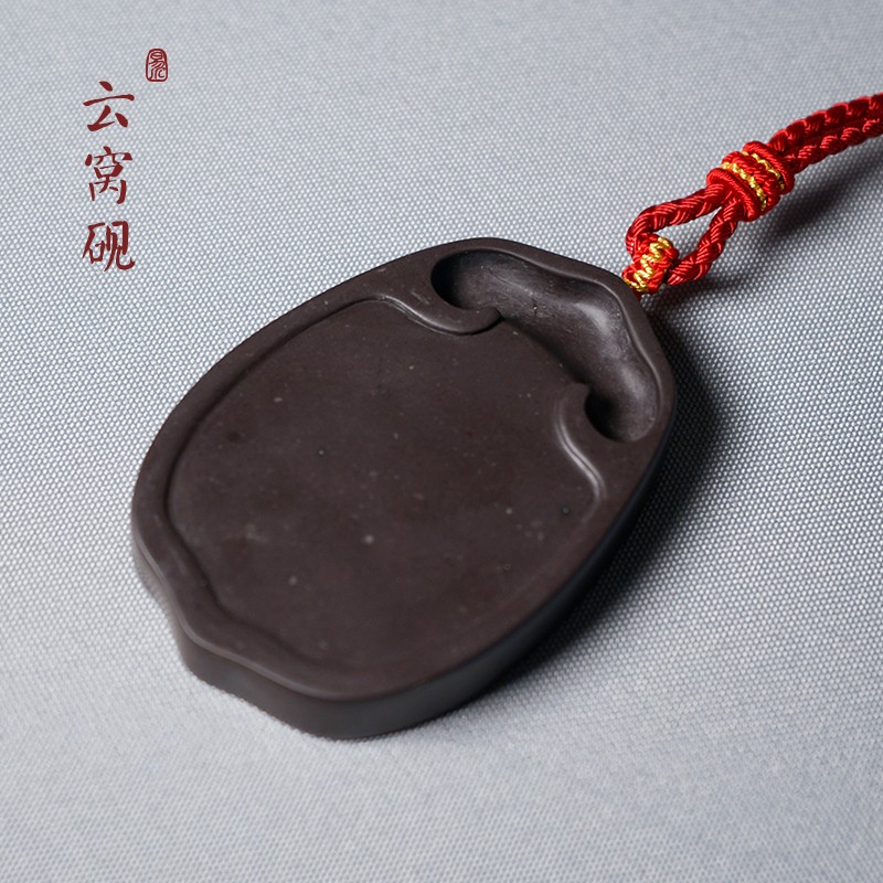 砚台原石天然高档易水手把砚墨盘磨墨老坑端砚学生书法专用小砚台3寸玉黛石手工雕刻礼品砚吉祥手把砚 云窝砚使用感如何?