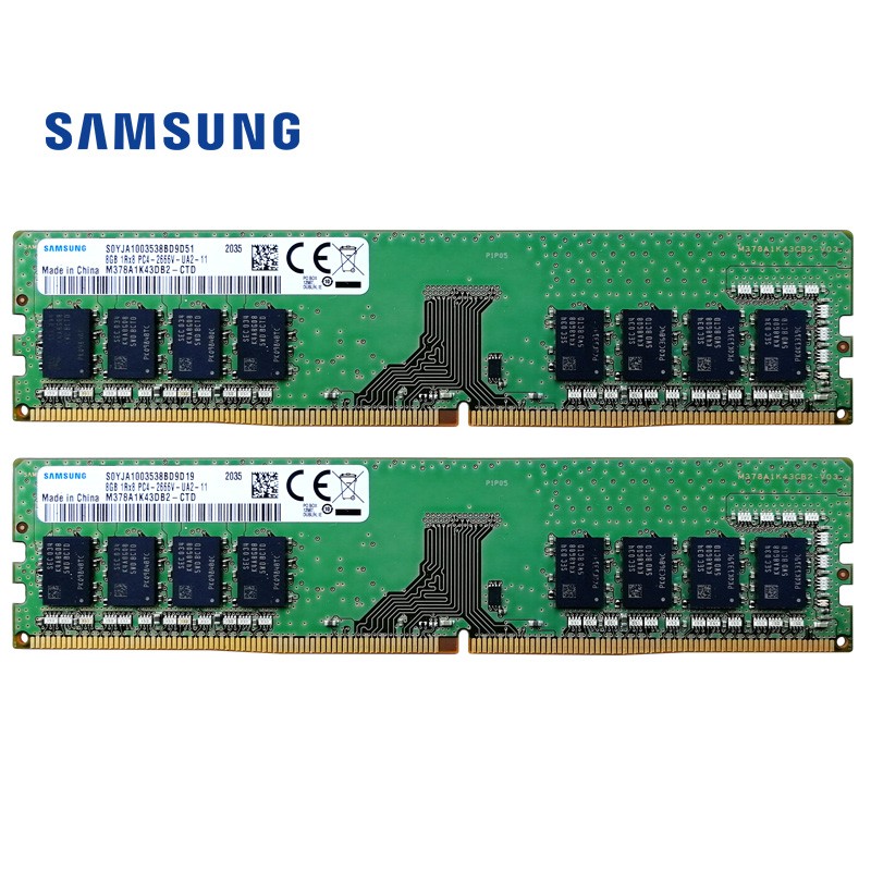 三星 SAMSUNG 台式机内存 (8G×2) DDR4 2666频率 内存条