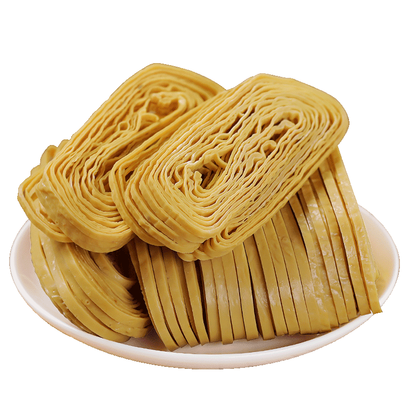 阿表哥云絲豆腐絲腐竹干貨云南石屏特產(chǎn)油豆皮豆腐皮涼拌菜火鍋食材 豆腐絲250g*1袋