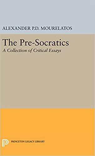 预订 the pre-socratics: a collection of critical essays
