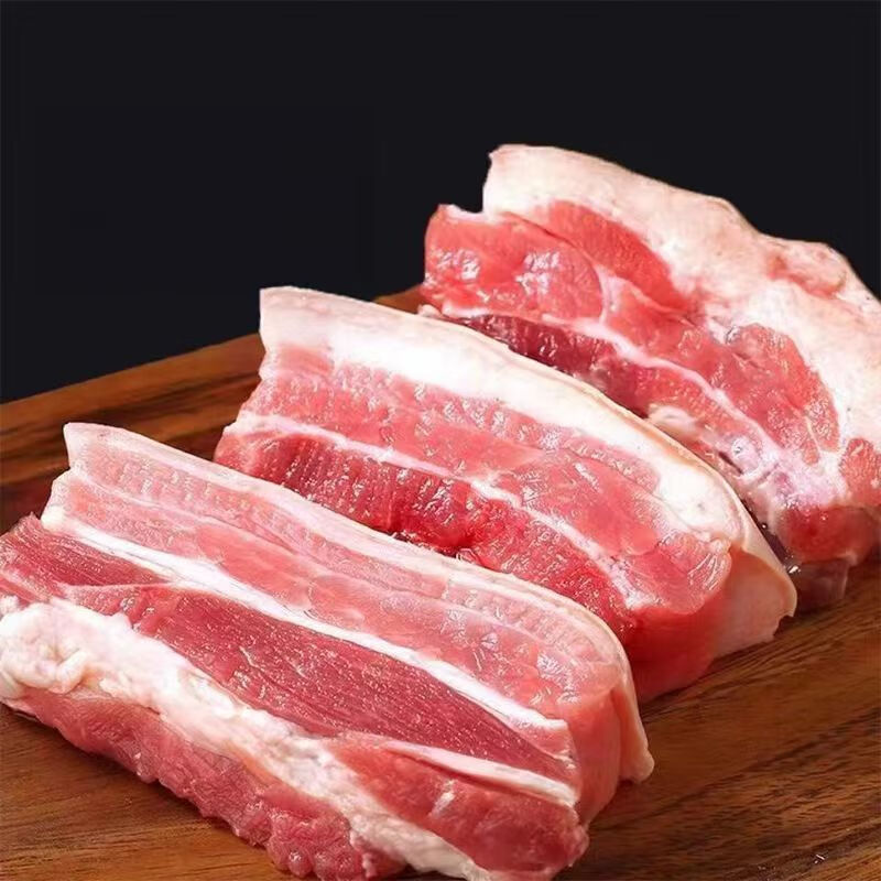 华香春黑猪新鲜土猪猪肉梅花肉五花肉猪排骨猪长尾猪蹄猪肚猪耳朵猪