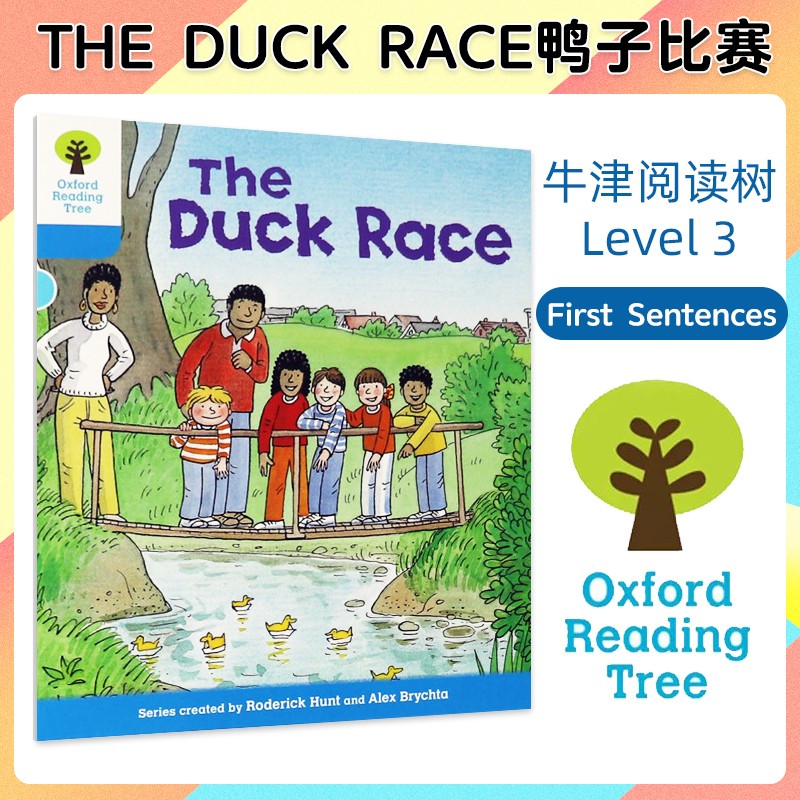 牛津阅读树绘本oxford reading tree level 3 the duck race