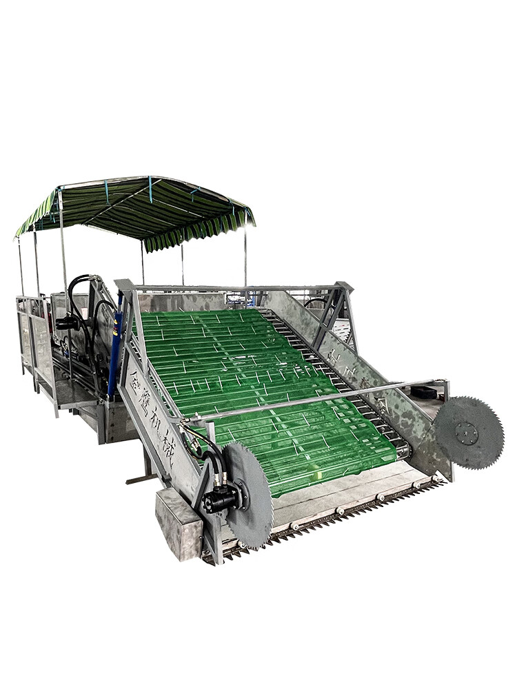 花乐集水草割船河道收割机割水草机器新型打草机河道水草清理机剪草