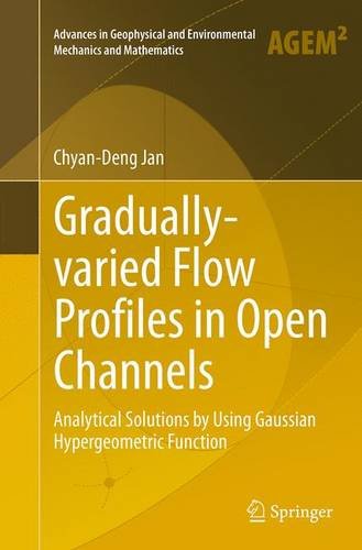 预订 gradually-varied flow profiles in open channels