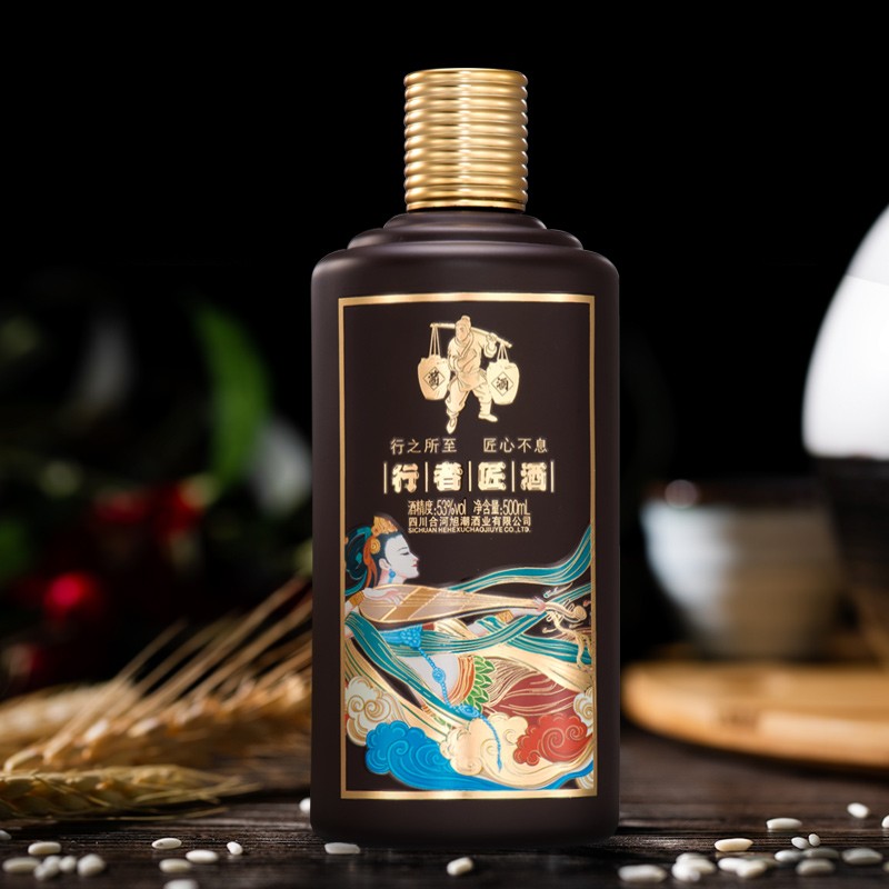 行者匠53度绵柔酱香10年陈酿整箱装damdegvly