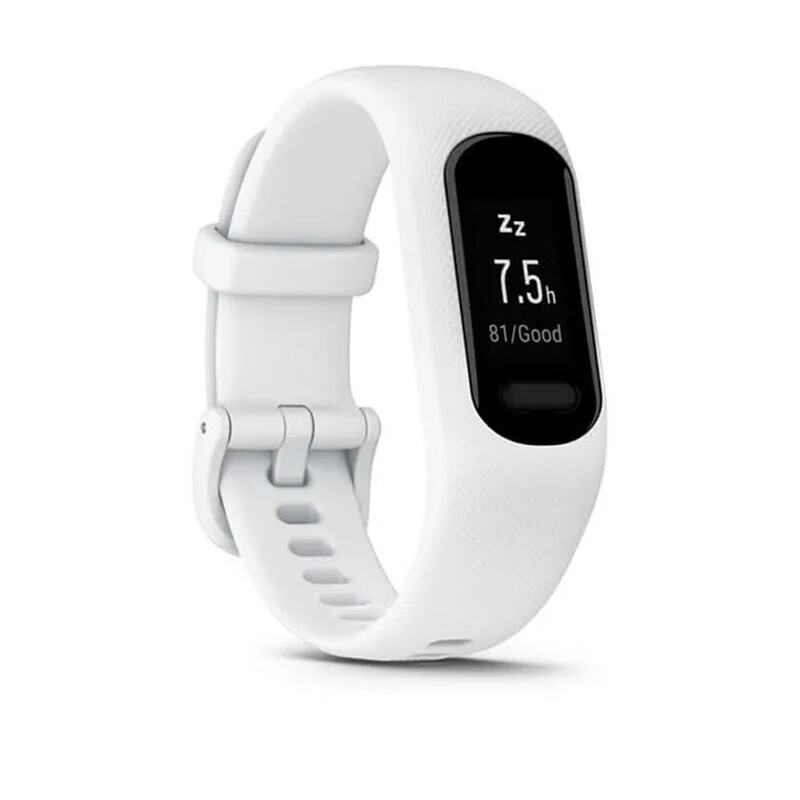 佳明（GARMIN）Smart 5跑步騎行瑜伽心率檢測腕表智能運動手環 經典白010-02645-01