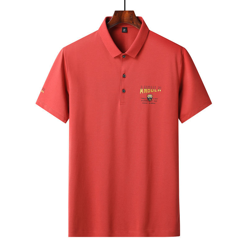 300斤啤酒肚男可穿的加肥加大码翻领t恤270大码男装夏宽松胖子翻领