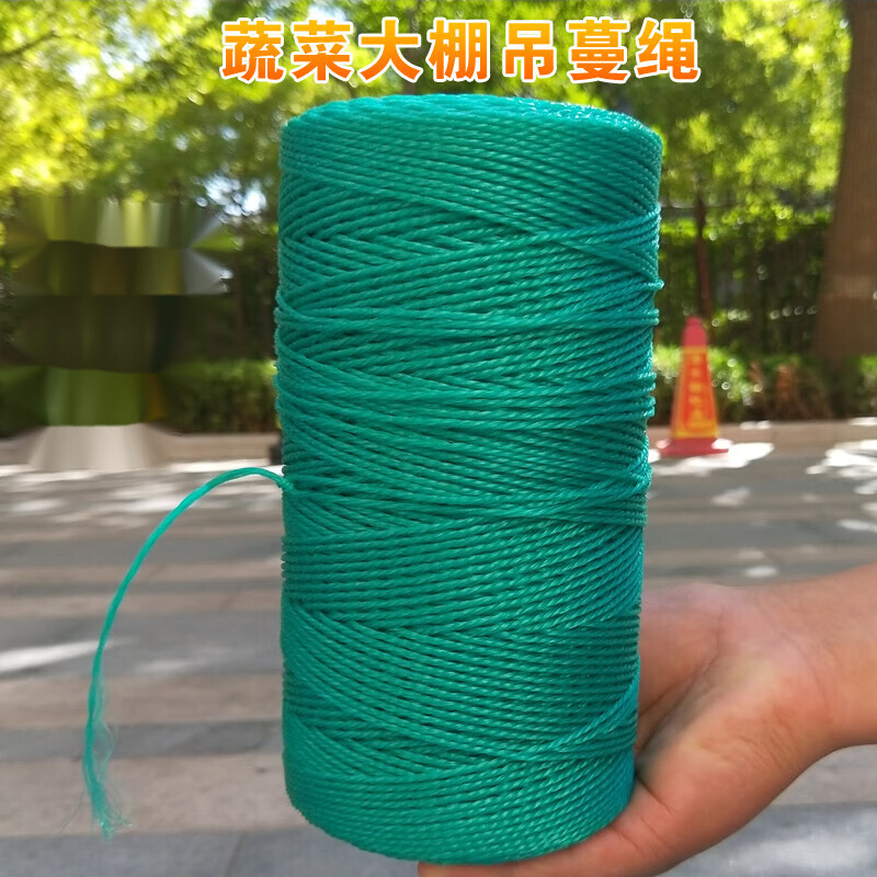 宙语农用吊蔓绳吊秧绳大棚用塑料绳子黄瓜西红柿绑蔓蔬菜吊绳 36股