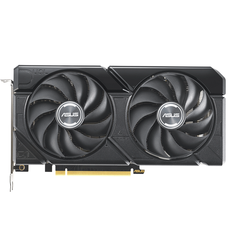 华硕DUAL GeForce RTX 4070 SUPER O12G EVO 电竞游戏专业独立显卡 独立 电竞显卡DUAL 4070S-O12G