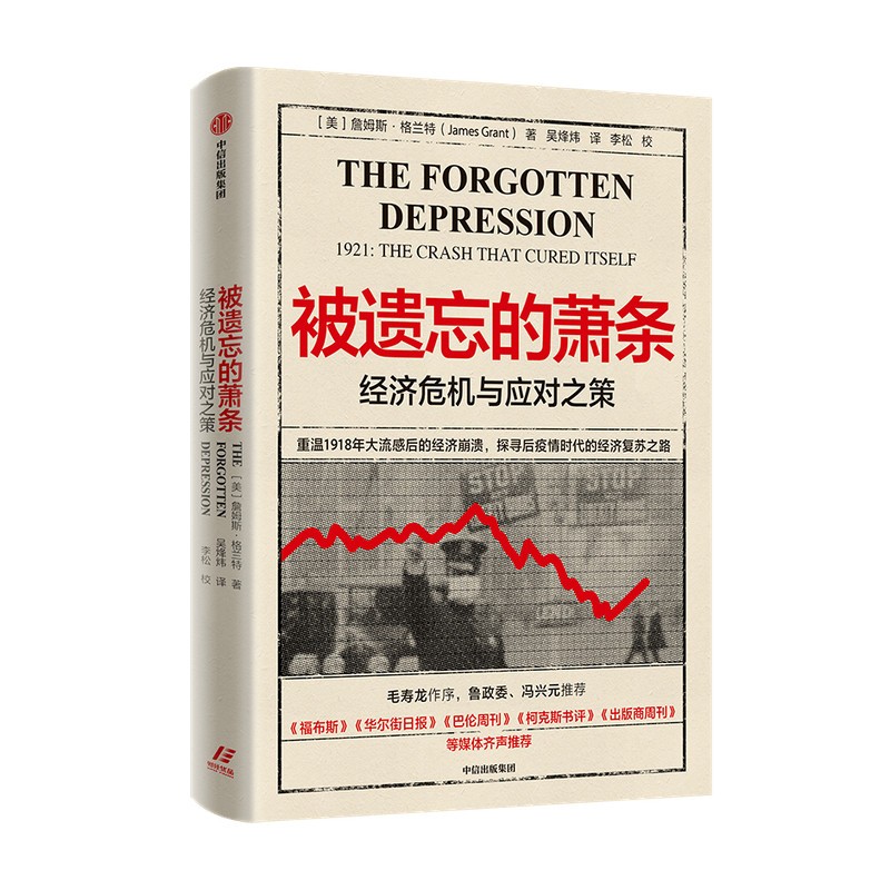 被遗忘的萧条 经济危机与应对之策 詹姆斯 格兰特 著 美国大萧条 华尔街股灾 经济危机 中信出版社