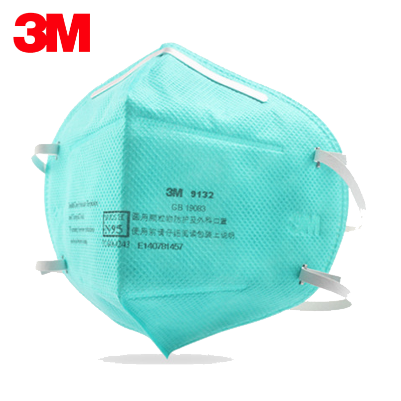 3m口罩n95医用医护医生专用防尘粒粉尘飞沫n95口罩9132头戴式男女通