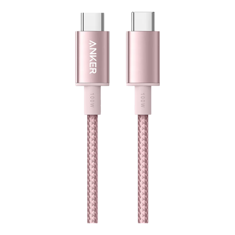 ANKER���˳����˫ͷtype-c����iPhone17ProMax/16/15�ֻ�iPad�ʼǱ�����С��100W���ƻ��������1.8m�� 29.9Ԫ