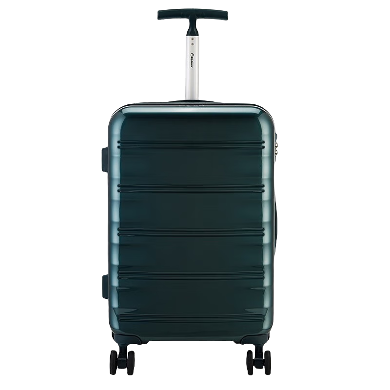 Diplomat外交官行李箱单杆可登机大学生密码箱万向轮拉杆箱TC-2306系列 墨绿色 24英寸 -适用中短途【需托运】