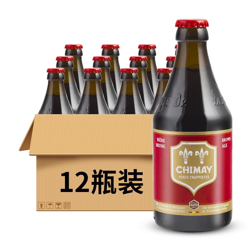 【酒小二】比利时进口 智美红帽330ml 12瓶