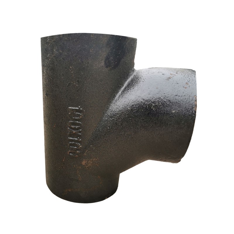 筑华工品 50-200 w型铸铁ty三通 铸铁排水管管件 150×150 更多规格请