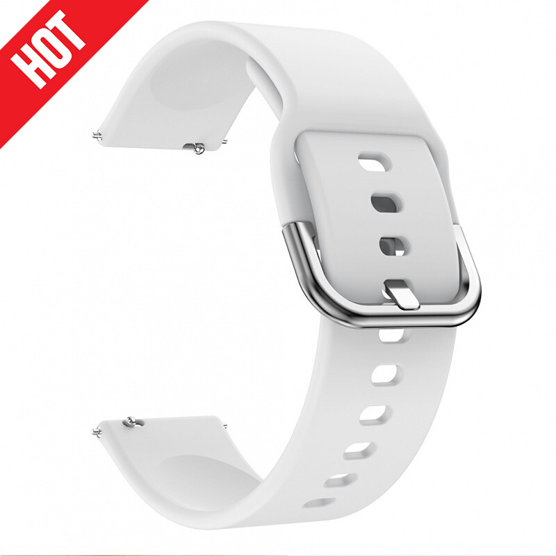 适用设配中兴zte quartz zw10/咕咚gps运动手表s1 x3软硅胶表带20mm22