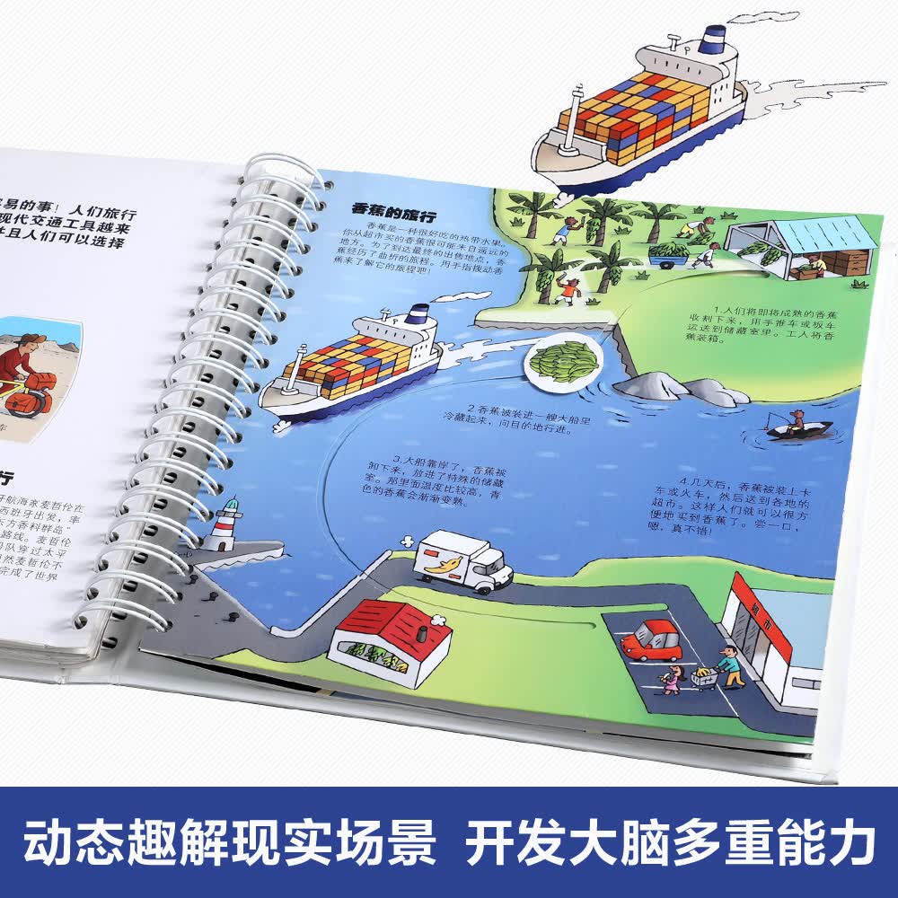 3-6岁学前儿童自然启蒙必备：好玩的交通工具百科暑假阅读暑假课外书课外暑假自主阅读暑期假期读物详情图