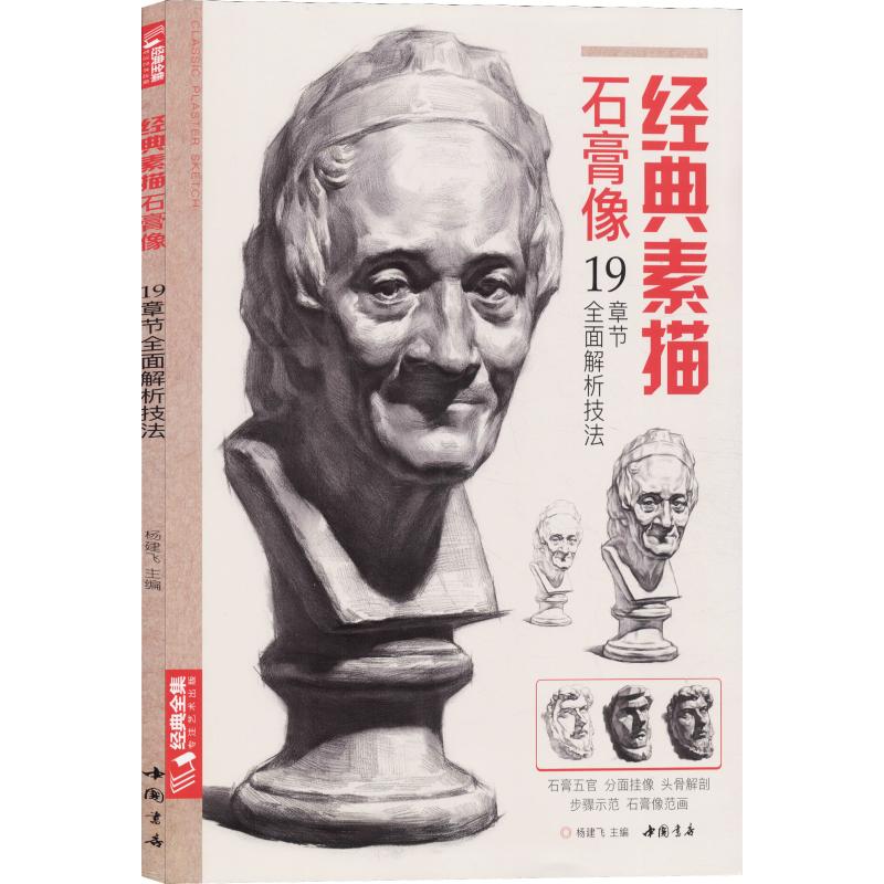 经典素描石膏像 杨建飞 编 书籍
