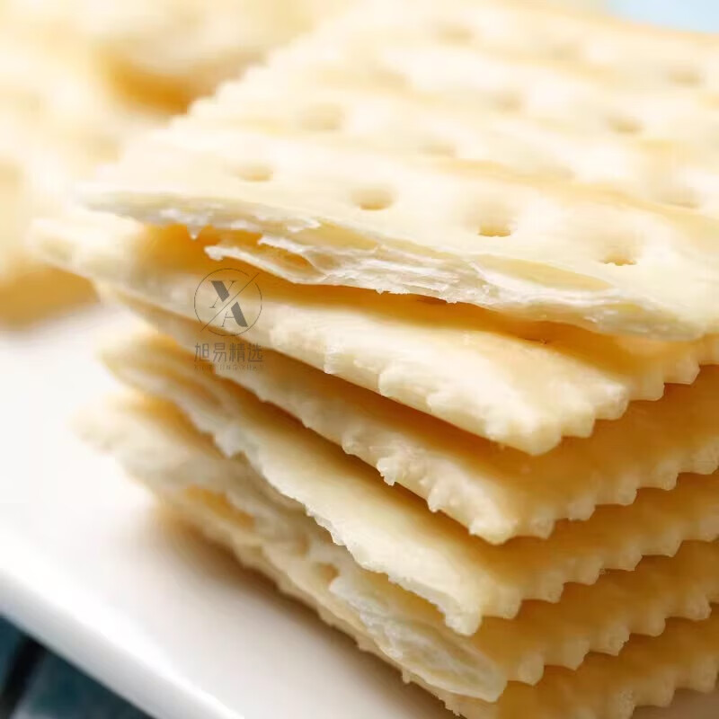 盒马MAX山·姆海盐苏打饼干1.5kg无糖精咸味小包孕妇休闲零食早餐 普通快递