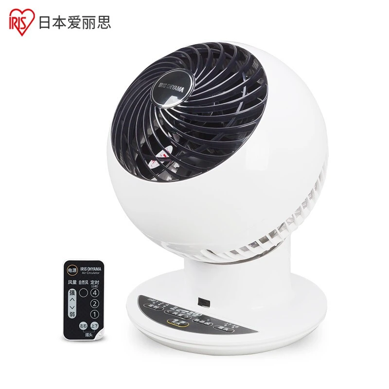 爱丽思【JD推荐】日本IRIS爱丽思电风扇轻音风扇空气循环扇台式台扇 SC15TC空气循环扇【遥控+上下左右摇头】