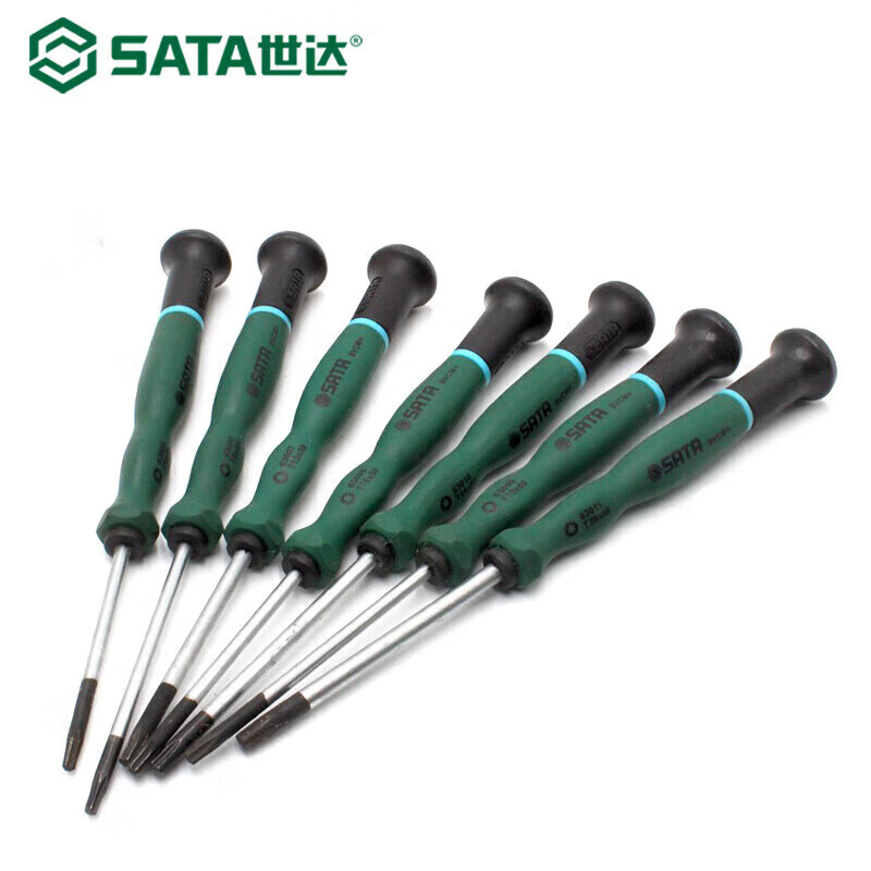 世達（SATA）微型梅花星型小螺絲刀花形T3/T4/T5/T6/T7/T8/T9/T10/T15/T2 63012(T3x40mm)