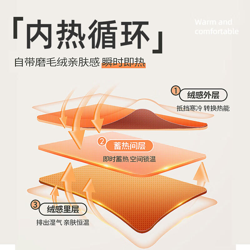 顶瓜瓜儿童保暖内衣套装无痕男童秋衣秋裤男孩睡衣中大童全棉加绒德秋冬 蓝色套装【单套】 170 建议体重100-115斤