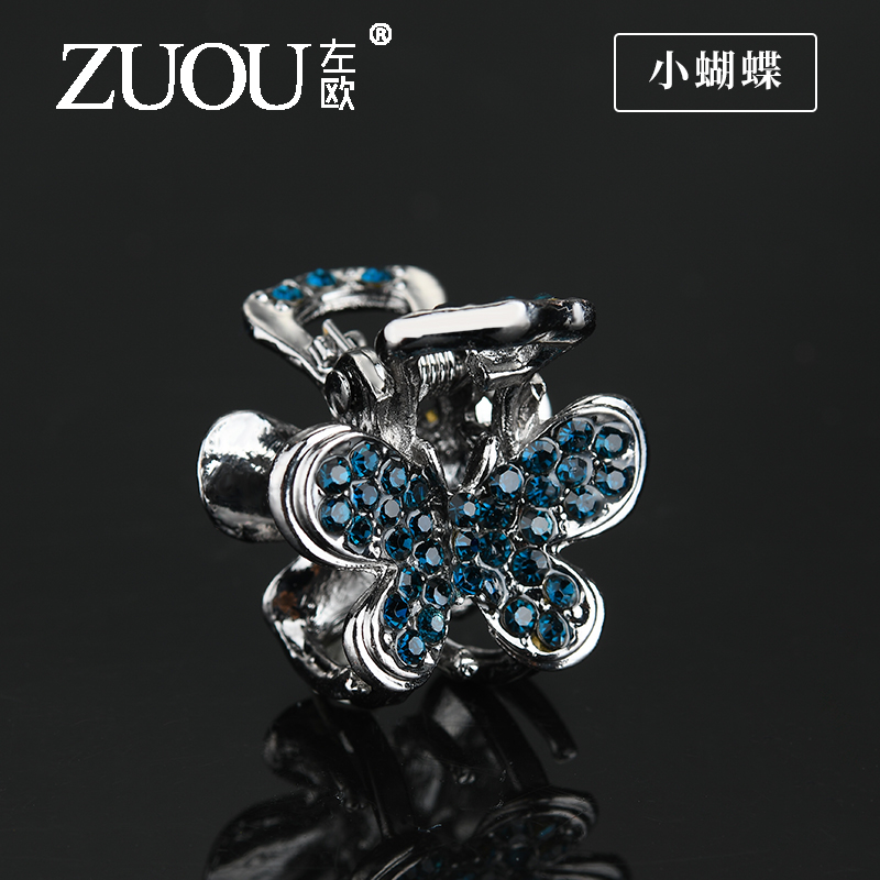 左歐小發(fā)夾小巧精致抓夾小花頭頂網(wǎng)紅女迷你韓式劉海側(cè)邊邊夾夾子頭飾