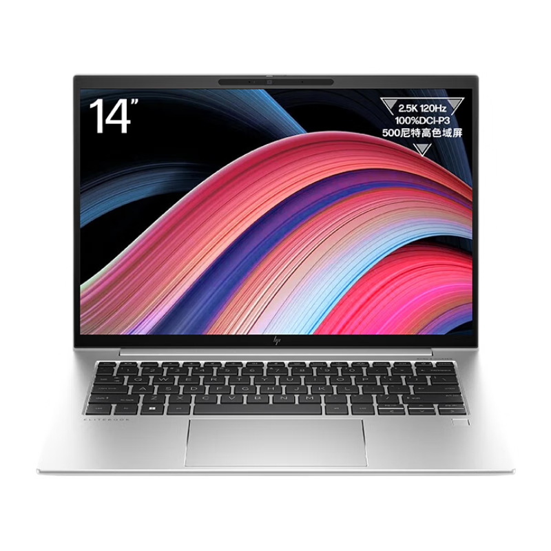 HP 惠普 战X 5G版 2023款 七代锐龙版 14.0英寸 轻薄本 银色（锐龙R7-7840HS、核芯显卡、32GB、1TB SSD、2.5K、IPS、120Hz）