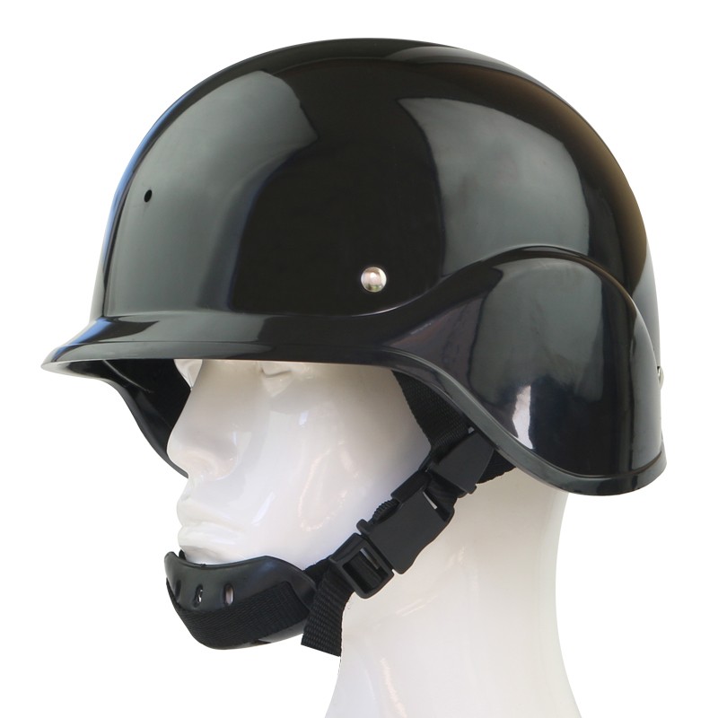 m88头盔凯夫拉塑料头盔97防暴钢盔帽cs野外游戏伪装迷彩头盔 黑色单