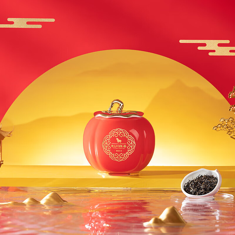 八马茶业 特级红茶 湖北恩施原产地东湖之光系列 茶叶礼盒装100gd0108