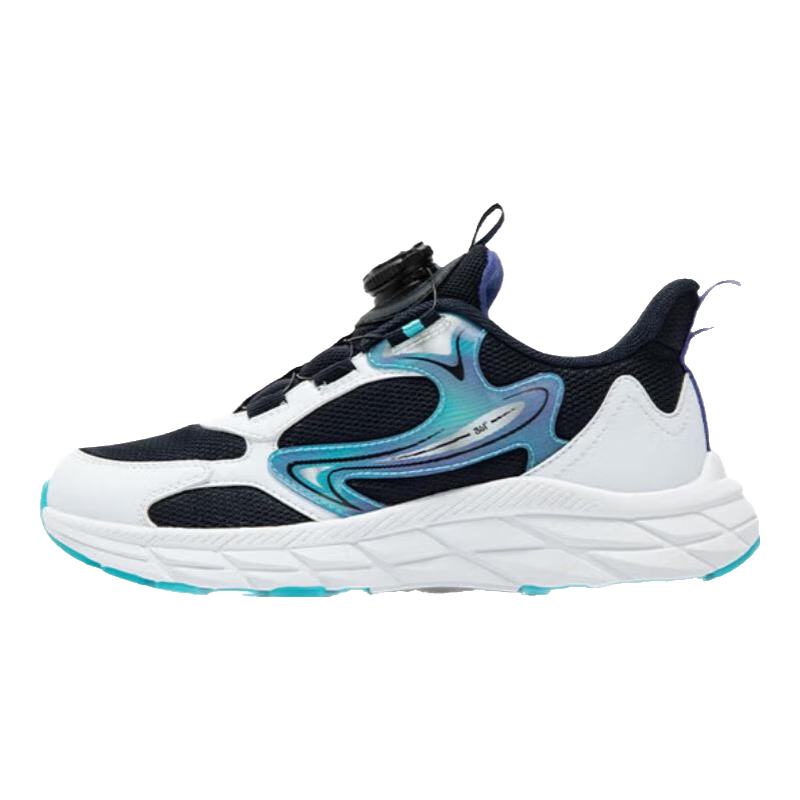 361°童鞋男童運動(dòng)休閑跑鞋秋冬季新款中大童鞋子 深石藍色/361度白/超氫藍色 37