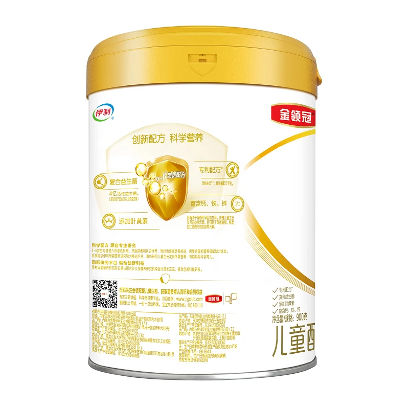 伊利金领冠育护4段（3-6岁）奶粉新生婴儿配方奶粉900g罐装 金领冠育护4段900g 1件