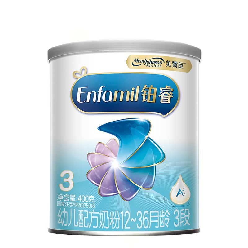 美赞臣【补发专用】铂睿3段A2亲和蛋白幼儿配方奶粉(12-36月龄) 400g高性价比高么？