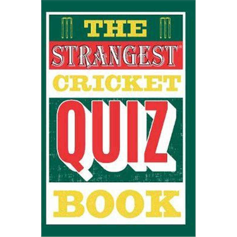 预订the strangest cricket quiz book