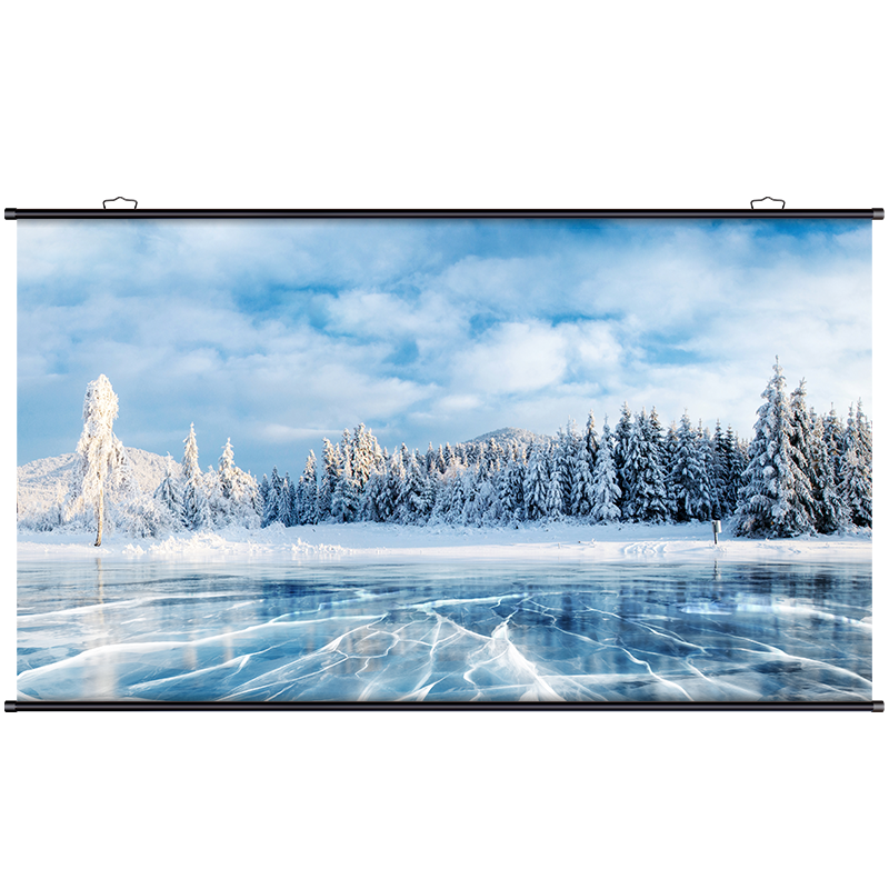 9���ܹұ�����ʽ����ͶӰ��Ļ�� ���������׵���С��ͶӰ�� ����ͶӰĻ��50449