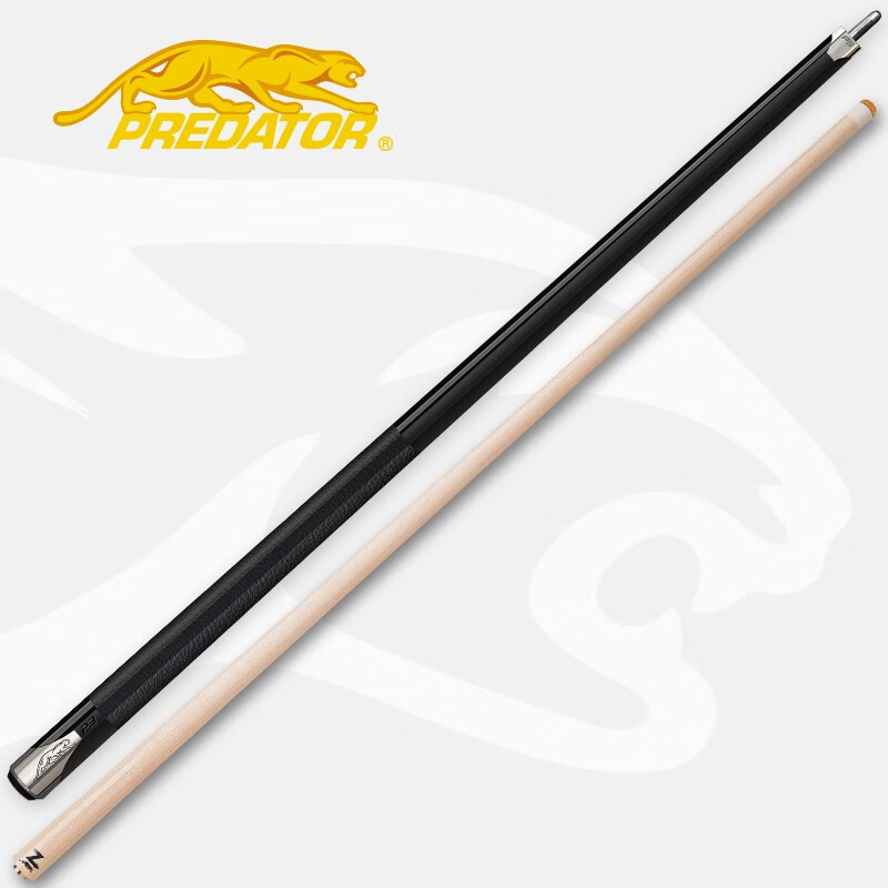 PREDATOR美洲豹台球杆P3黑色光把经典款黑八球杆可配黑科技中式八球九球 P3黑色(光把) 搭配C8前肢