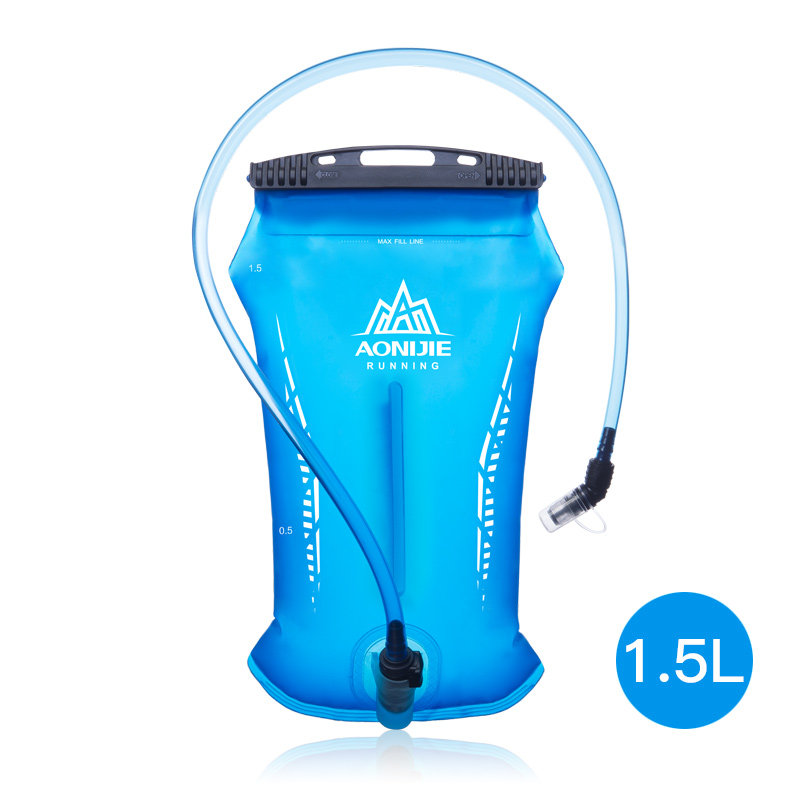 奥尼捷户外饮水袋便携折叠大容量运动登山骑行喝水装水袋1.5L 2L 1.5L