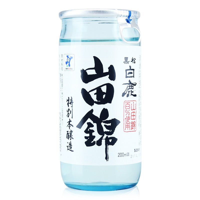 黑松白鹿山田锦特别本酿造清酒200ml 日本原装进口日本酒米酒清酒