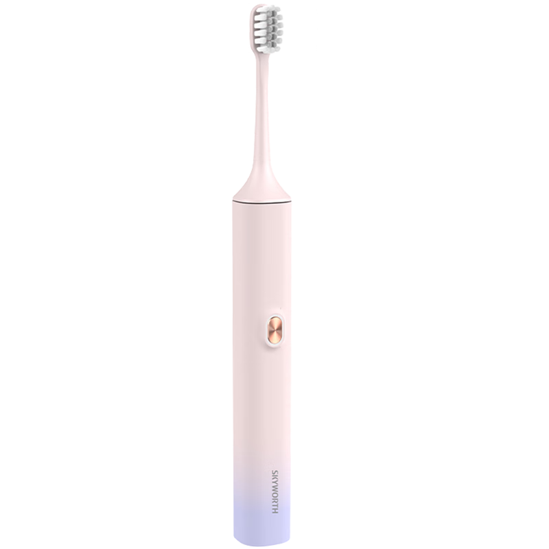 创维Skyworth电动牙刷充电式智能声波情侣牙刷长续航 单支装P15粉紫款