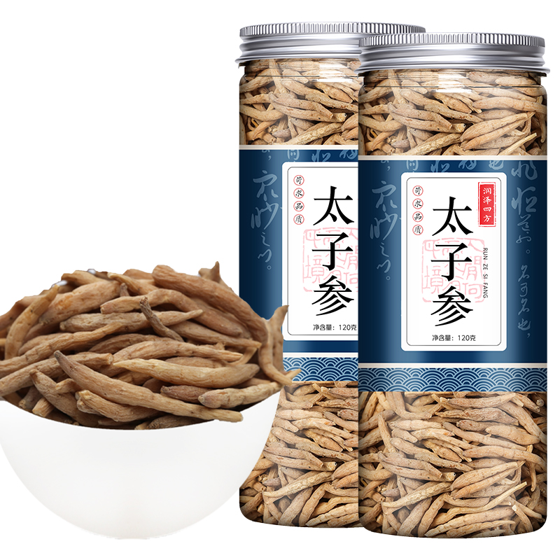 太子参柘荣中药材孩儿参颗子粒儿童煲汤拓太孑叁打粉