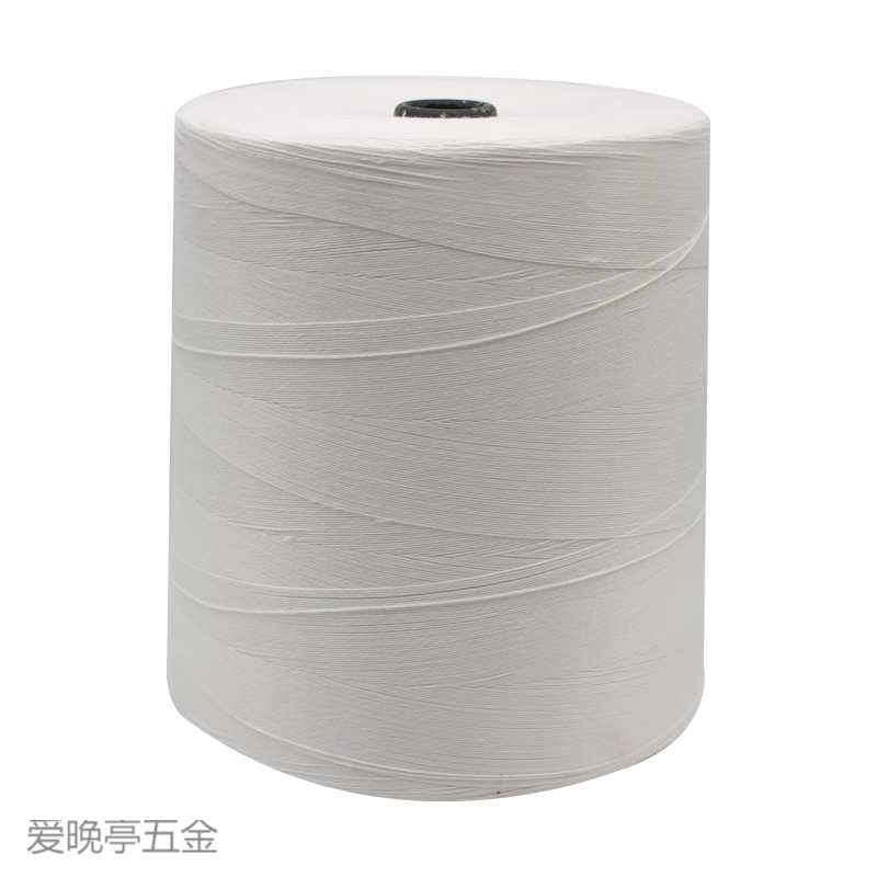 海斯迪克縫包線(xiàn)1公斤縫包機線(xiàn)編織袋封口機線(xiàn)封包線(xiàn)大卷5公斤 白色1公斤精品