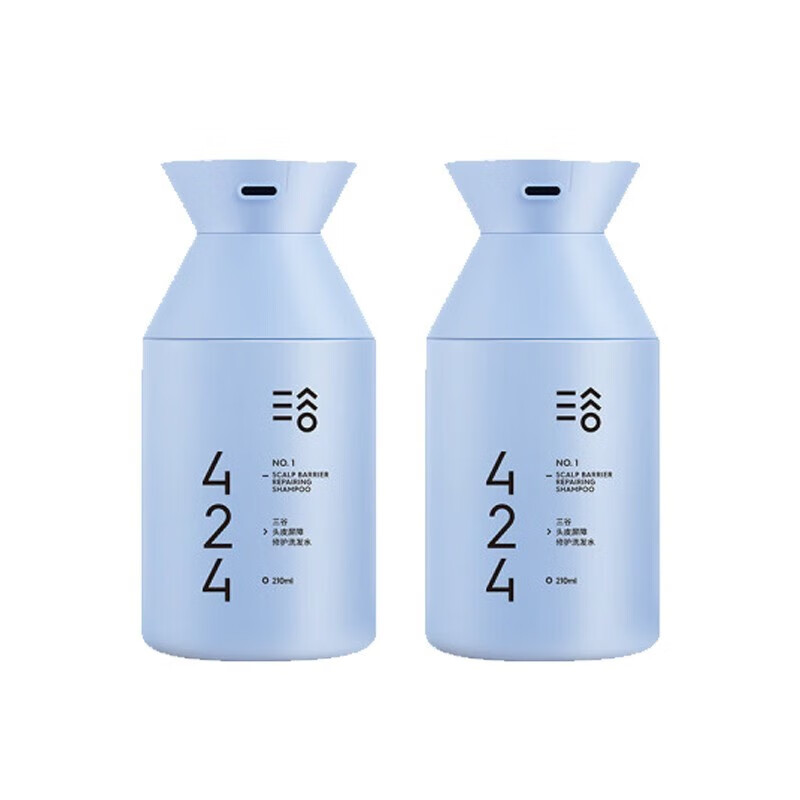 三谷424控油去屑洗发水清爽蓬松头皮屏障温和舒缓止痒保湿 头皮屏 400