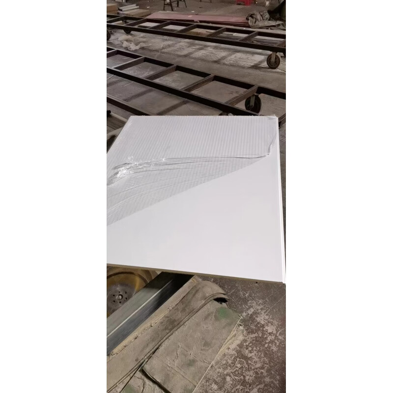 浴尚雅500/600/1米复合大铝塑板大门头广告牌彩钢扣板镂空雕花 白色