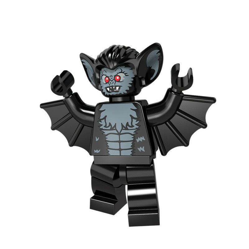 乐高(lego)万圣节积木吸血鬼女王骷髅丧尸僵尸南瓜人仔女巫成人玩具