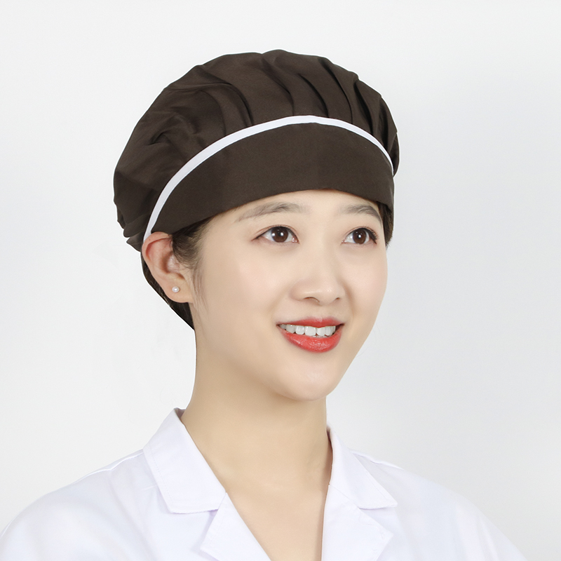 盖托(ganetoul)厨师帽女厨房帽做饭帽子防掉头发防油烟味餐厅食堂工作