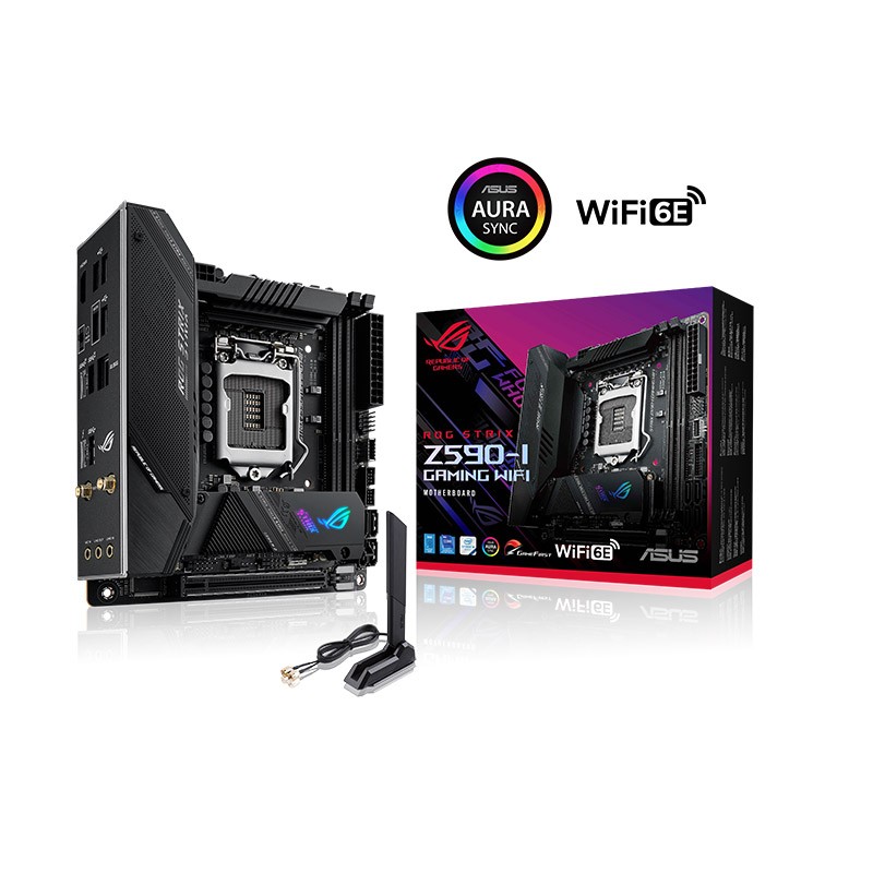 玩家国度（ROG）ROG STRIX Z590-I GAMING WIFI主板 支持 CPU 11900K/11700K（Intel Z590/LGA 1200）